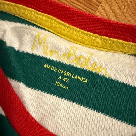 NWT Mini Boden Christmas Santa Zip Up Long Sleeve Shirt 3-4 years - Picture 3 of 9